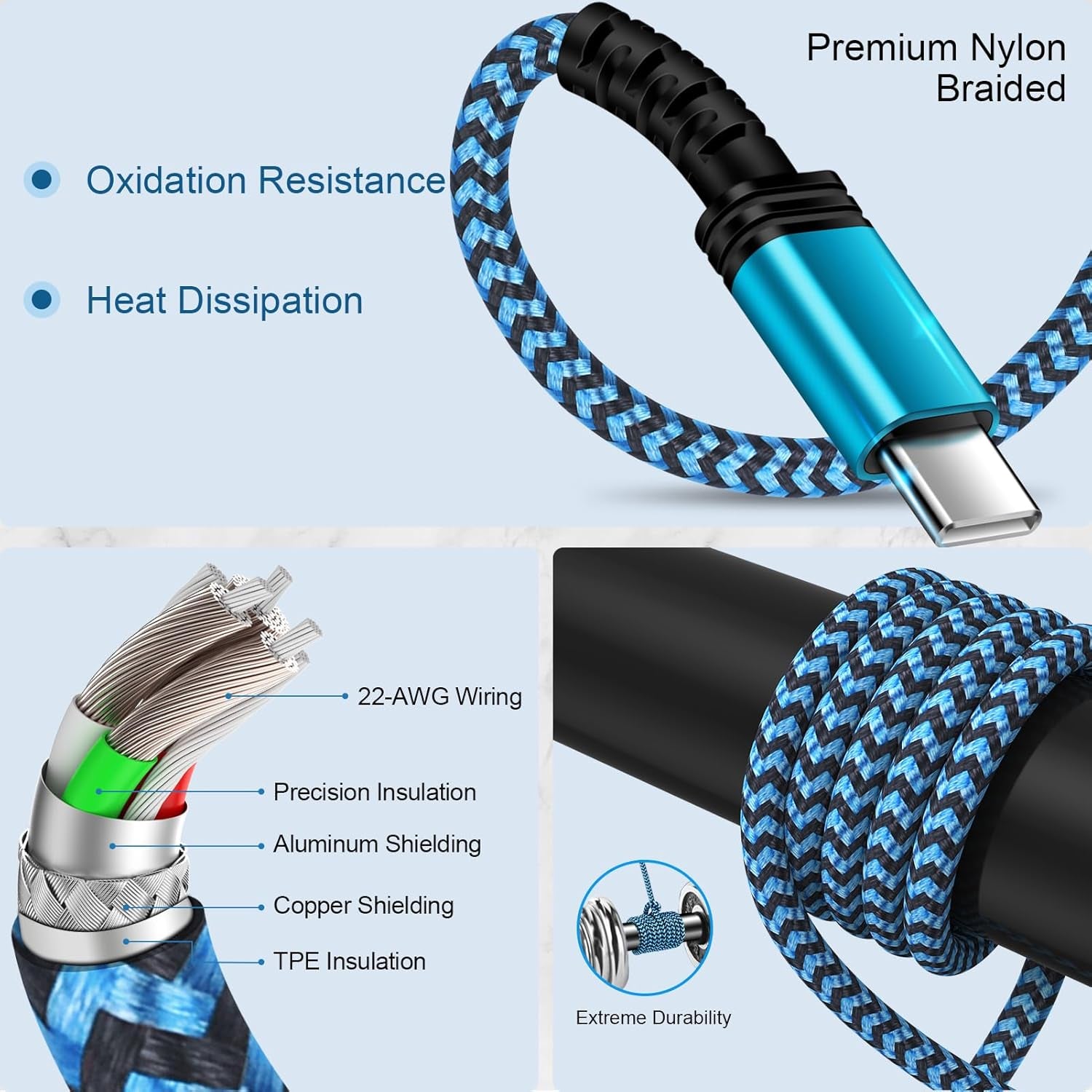 Car Carplay Cable Fast Charging 3Ft/2Pack for Iphone 17E 17 Pro Max Air 16E/16/16 Pro/16 Pro Max/16 Plus/15 Pro Max,3.1A USB Type C Charger Cord Car Fast Cable for Samsung Galaxy S26 S25 A17,Pixel 10A